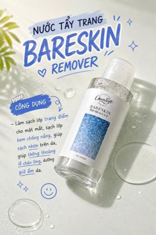 Nước tẩy trang Bareskin Remover