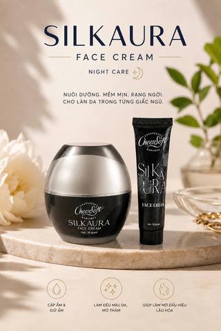 Silkaura Face Cream ban đêm