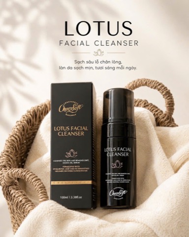 Sữa rửa mặt hoa sen Lotus Facial Cleanser