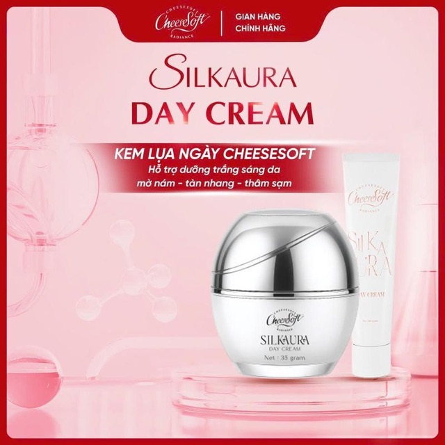 Kem lụa ngày Silkaura Day Cream CheeseSoft